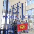 Custom Processing Hydraulic Cargo Platform Lift. Hydraulic Cargo Platform Lift. Used For Construction Industry